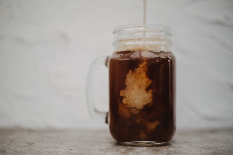 Cold Brew Coffee in a tall glass